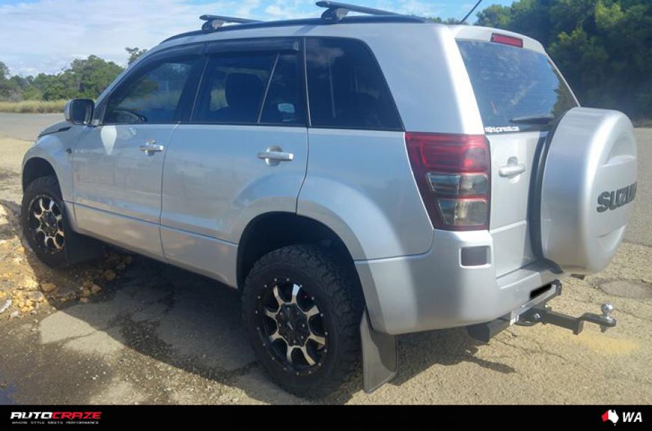 SUZUKI VITARA MO970 GLOSS BLACK MACHINED FACE